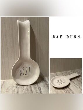 🆕RAE DUNN - NWOT - “ REST “ SPOON REST